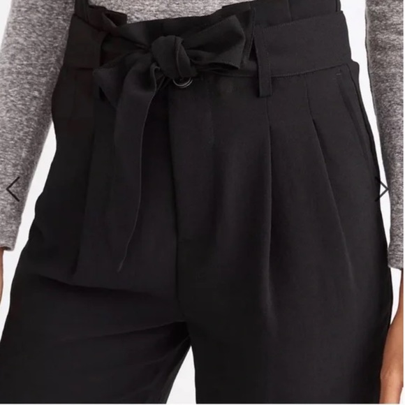 Madewell Drapey Paper Bag Pants - Picture 3 of 5